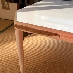 【無料譲渡】折りたたみ式ローテーブルの画像