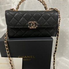 CHANEL シャネル ノベルティ チェーンウォレット　ミニショルダーバッグ　ブラック　②の画像