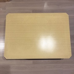 ニトリ　長方形　こたつ　テーブルの画像