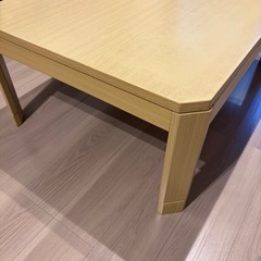 ニトリ　長方形　こたつ　テーブルの画像