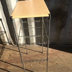 JM20591K)スチールラック＜幅：約45cm 高さ：約90cm 奥行：約30cm＞中古品【取りに来られる方限定】　の画像