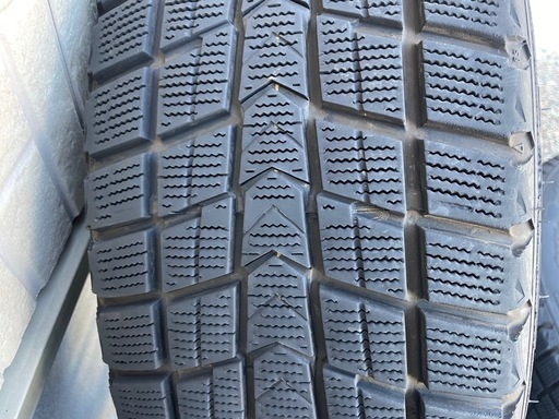 【30後期アルファード装着品】スタッドレスタイヤ＋ホイール4本セット 225/60R17