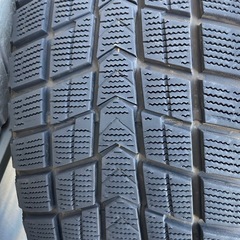 【30後期アルファード装着品】スタッドレスタイヤ＋ホイール4本セット 225/60R17  の画像