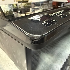 アイリスオーヤマ IHクッキングヒーター 2口 脚付 100V ブラック IHK-W1S-B-の画像