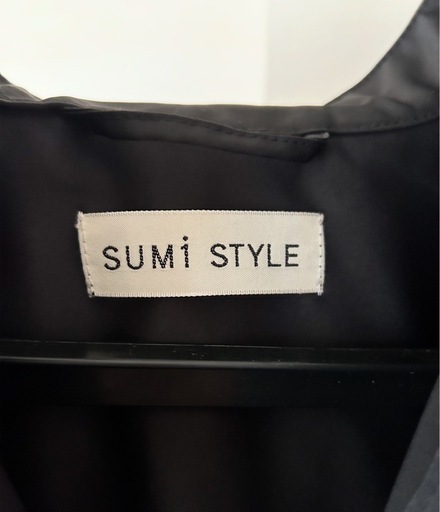 SUMI  STYLE スミスタイル　ブラック トレンチコート　フリーサイズ