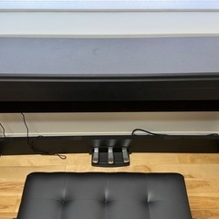 KORG 電子ピアノ LP-380U 純正ヘッドフォンと収納付き椅子の画像