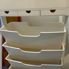 マガジンラック　本棚　リビング学習　　ワゴン　キャスター　ラックの画像