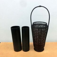 近藤幸男 竹篭 手付篭 花篭 竹工芸 茶道 札幌市 西区 西野店の画像