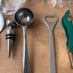 カトラリーセット　ステンレス　プラスチックの画像