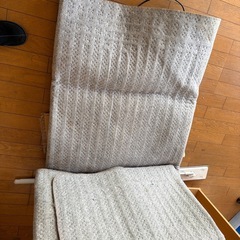 【無料譲渡】ホットカーペット6〜8畳用の画像