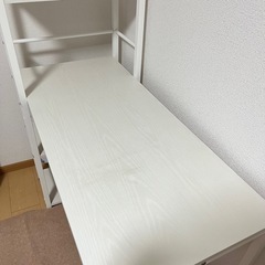 【取引中】システムデスク ホームオフィス家具 机 パソコンデスク デスク ニトリの画像