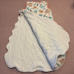 ベビースリーパー Mサイズ 花と鳥プリントの画像