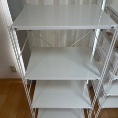 人気・定番　無印良品　スチールユニットシェルフの画像