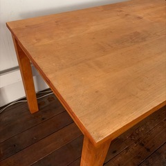 木製デスク　テーブル ワークデスク　4の画像