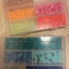 パーラービーズ　アイロンビーズ　大量の画像