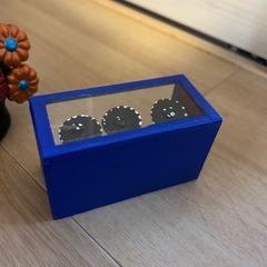 【美品】　カラベラの置物　骸骨　メキシコ雑貨　　　の画像