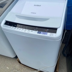 お薦め品‼️分解洗浄済み‼️激安‼️日立洗濯機8kg2018年の画像