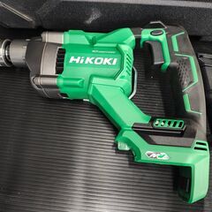【中古】HIKOKI　コードレスドリル　36V　ケース、ハンドル、垂直ガイド付き　　【ハンズクラフト熊本けやき通り店】【店頭取引限定】の画像