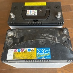 新品車用バッテリーと中古の画像