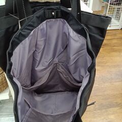 ★リユースのサカイ水戸店★ アディダス レッドハリケーンズ　アディダス　トートバッグ ブラック H45×D×W48 クリーニング済み MT6896の画像