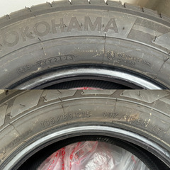  195/80R15 LT Yokohama BluEarth-Van RY55 4本セットの画像