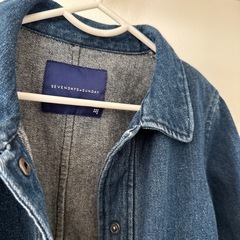 サイズ120デニム上着の画像