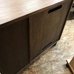 ジャングルジャングル貝塚店　チェスト　木　木目　ブラウン　茶色　引き出し　棚　中古　貝塚市　二色浜の画像