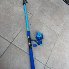 子ども　釣り竿　ポケモンロッドの画像