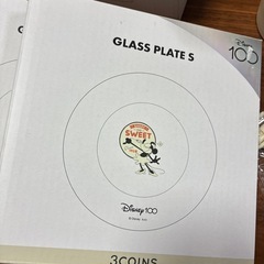 ディズニーカップ＆プレート未使用の画像