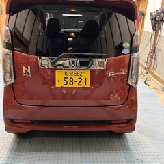 車検長い，コーティング済みピカピカなNwgn custom です，宜しくお願いしますの画像