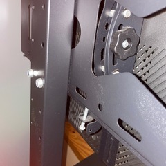 テレビ　テレビ台付きの画像