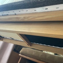 UNICO  SIGNEシーニュ ベンチ　2人掛け　バックレストの画像