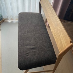 UNICO  SIGNEシーニュ ベンチ　2人掛け　バックレストの画像