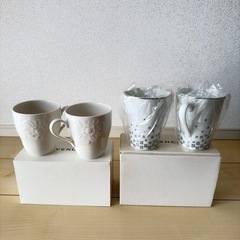 【早い者勝ち‼️】GIVENCHY(ジバンシー)マグカップ2個入り×2セットの画像