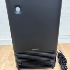 【最短27日受け渡し可能】センサーセラミックファンヒーター　山善の画像