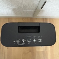 【最短27日受け渡し可能】センサーセラミックファンヒーター　山善の画像