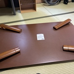 軽量継脚折り畳み座卓の画像