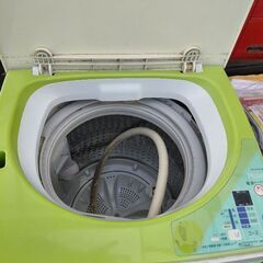 全自動洗濯機 Haier 2018年製造 一人暮らし用小型の画像