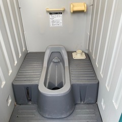 仮設トイレの画像