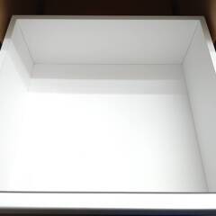 【ジモティー割引あり】【ジャングル守口店】 食器棚 ニトリ ダークブラウンW89.5cm×D50.5cm×H190cm　　　の画像