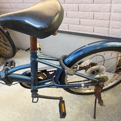 折りたたみ自転車の画像