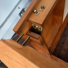 木製デスク　テーブル ワークデスク　4の画像