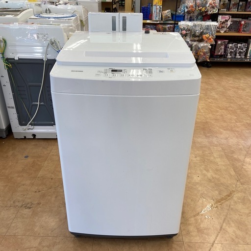 【来店いただける方限定】IRIS OHYAMA全自動洗濯機【トレファク摂津店】 来店いただける方限定】全自動洗濯機 8.0kg【トレファク摂津店