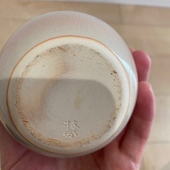 花瓶(萩焼　椿秀窯)の画像