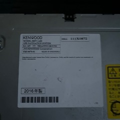 KENWOODカーナビの画像