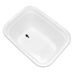 ⚠️急募‼️　角型タライ60 白色の画像