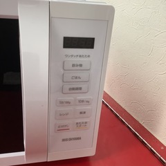 IRISOHYAMA   アイリスオーヤマ　電子レンジ　IMB-T178-W    2023年製   ターンテーブルの画像