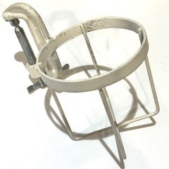 2個セット★クランプ式 ドリンクホルダー ボトルホルダー 鉄製 アウトドア キャンプの画像