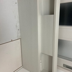 収納・コンセント付きシングルベッドの画像