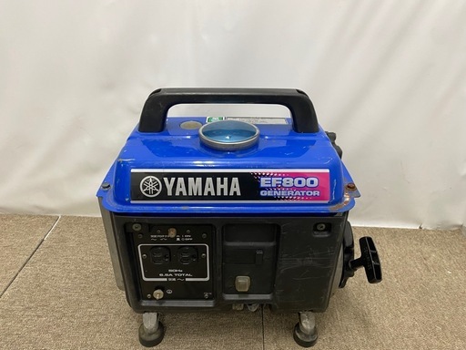 YAMAHA ヤマハ ポータブル発電機 EF800 60Hz 4サイクル 中古品 (【買取